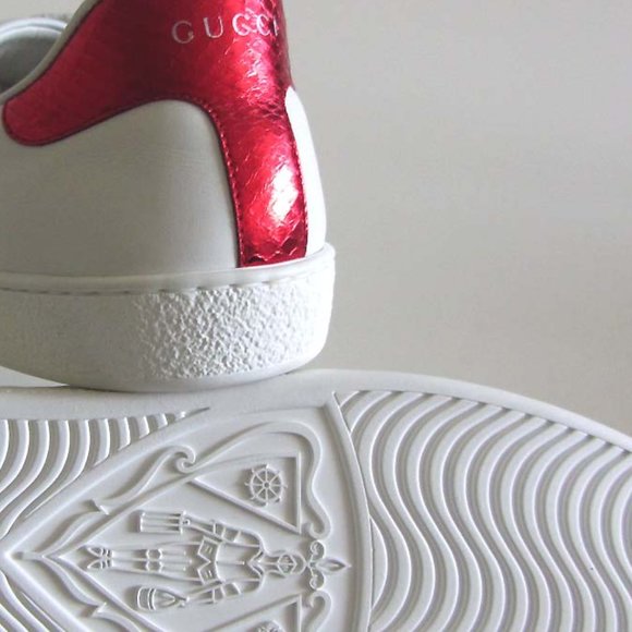 new GUCCI Ace Blind For Love sneakers 12 / 12.5 US - Picture 7 of 10